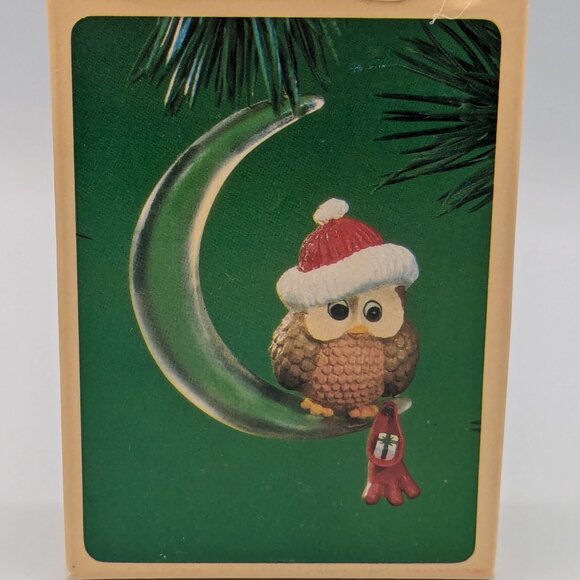 Hallmark Keepsake Christmas Owl 1984, Vintage Christmas Ornament - Picture 8 of 10